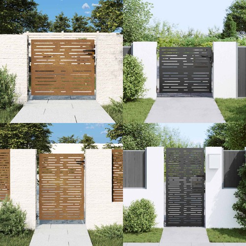 Gartentor quadratisch design - gartentor,