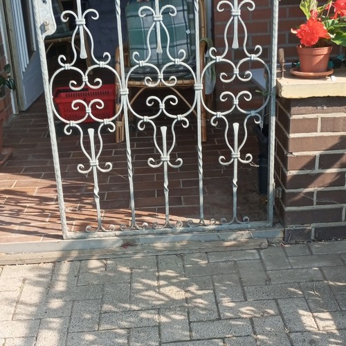 Schmiedeeisernes gartentor - gartentor,