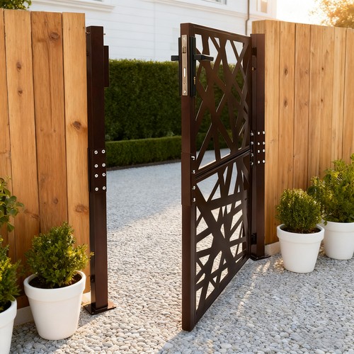 Metall gartentor - metall,